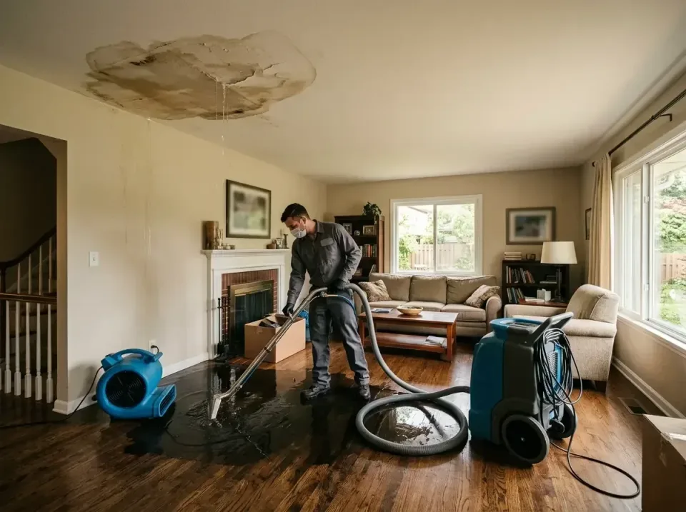 attic-pipe-burst-ceiling-drip-008 — frequently asked questions, Water Damage Restoration & Carpet Care in Normandy Park, WA